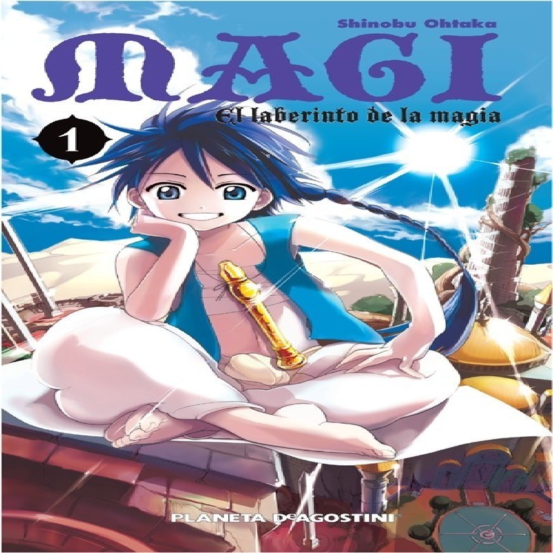 MAGI EL LABERINTO DE LA MAGIA Nº01