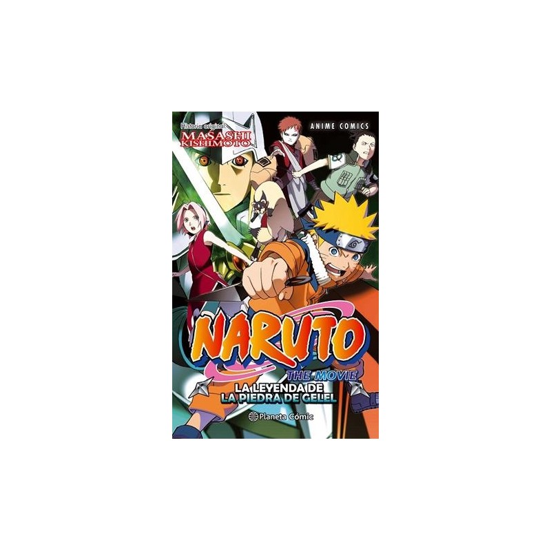 NARUTO ANIME COMICS Nº03: LA LEYENDA DE LA PIEDRA DE GELEL