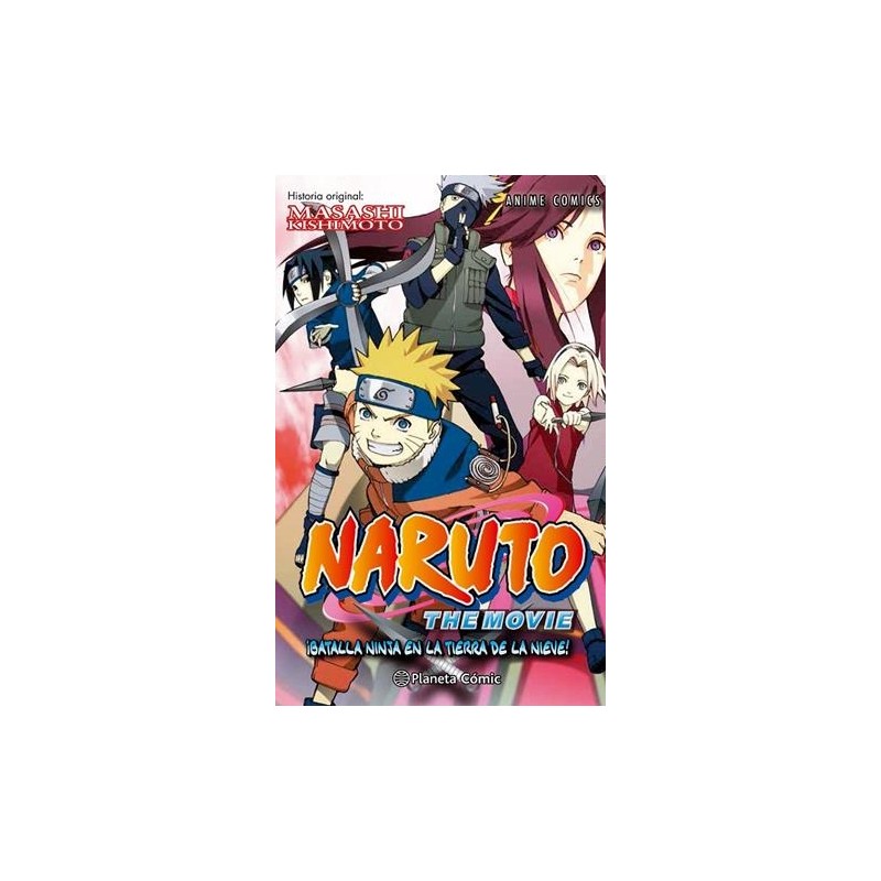 NARUTO ANIME COMICS Nº02: ¡BATALLA NINJA EN LA TIERRA DE LA NIEVE!