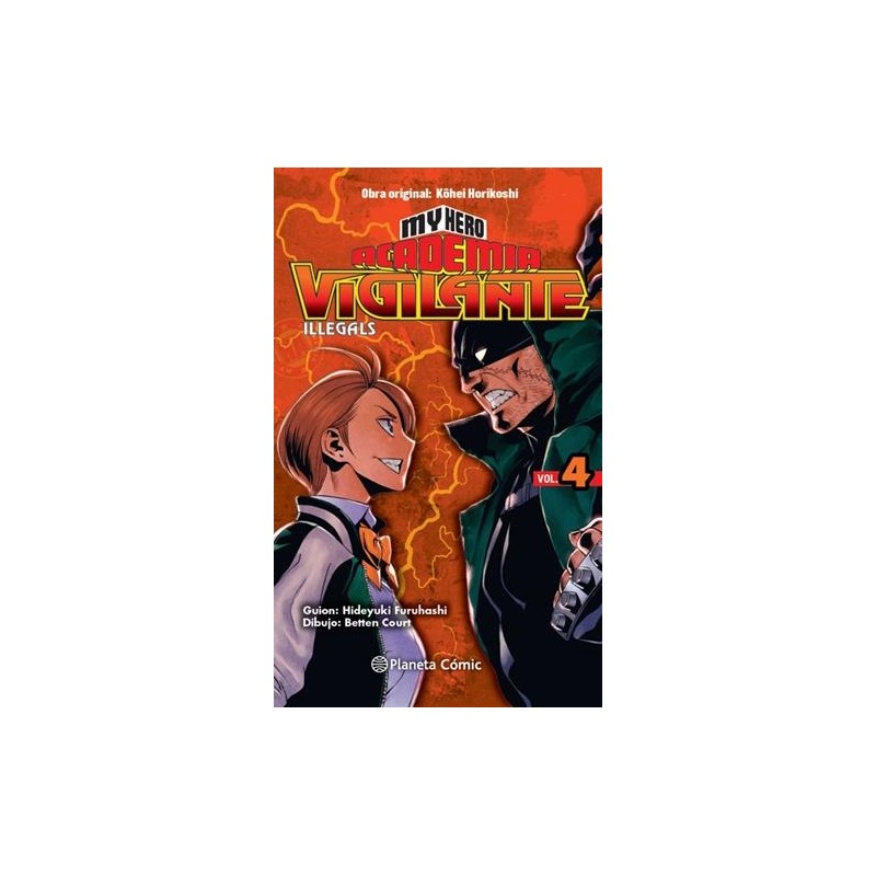 MY HERO ACADEMIA: VIGILANTE ILLEGALS Nº04