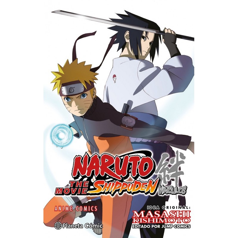 NARUTO ANIME COMICS THE MOVIE SHIPPUDEN: VINCULOS