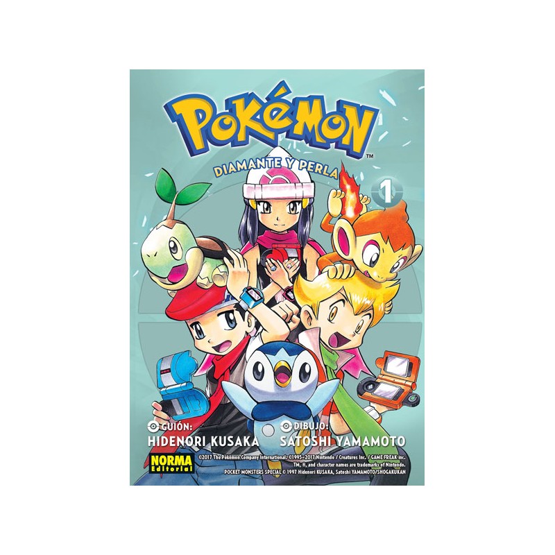 POKEMON: DIAMANTE Y PERLA Nº01