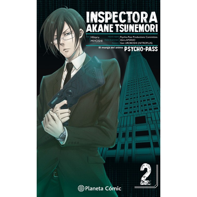 INSPECTORA AKANE TSUNEMORI (PSYCHO PASS) Nº02