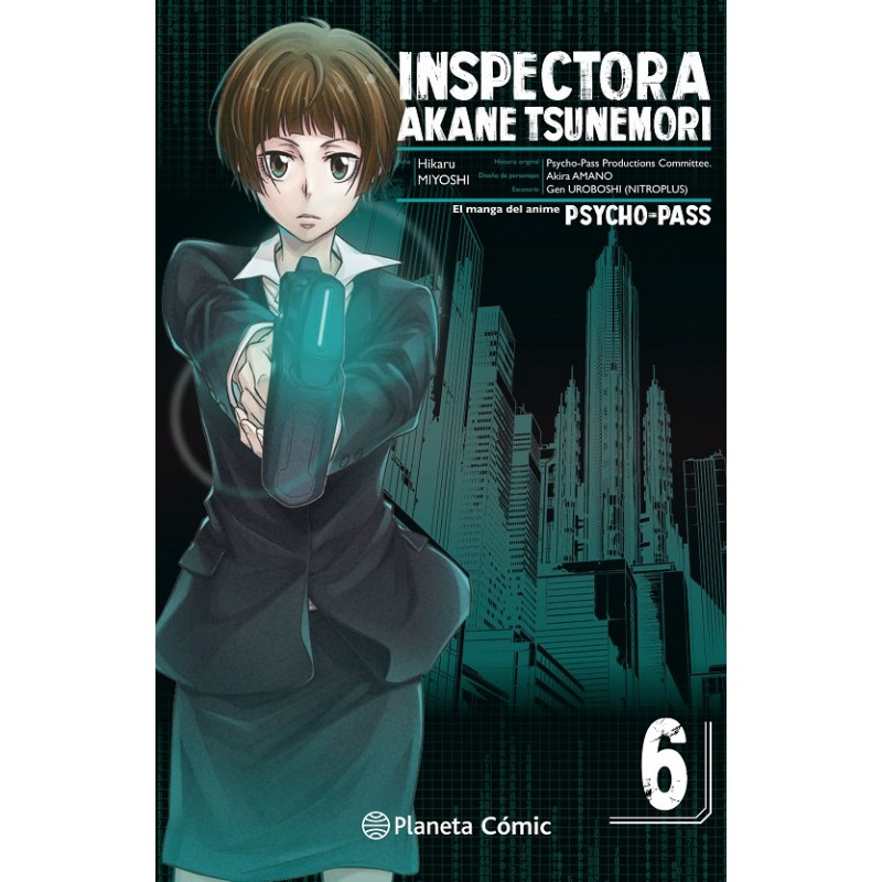 INSPECTORA AKANE TSUNEMORI (PSYCHO PASS) Nº06