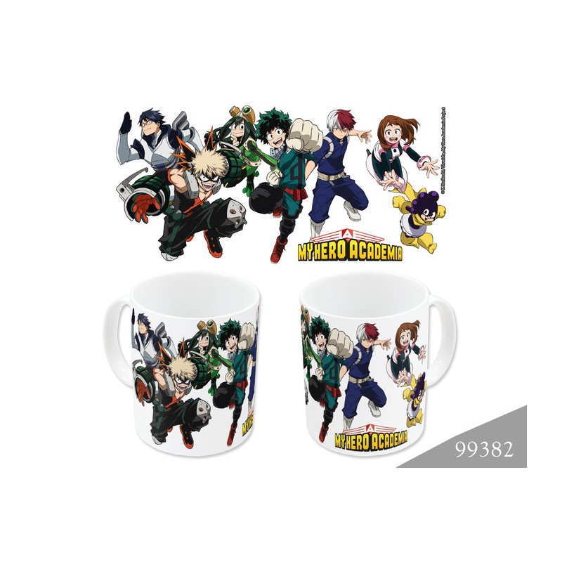 Taza ceramica 325 ml my hero academy