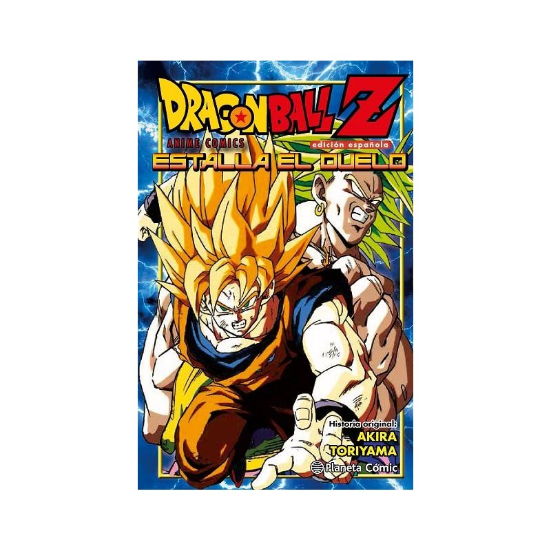 DRAGON BALL Z ANIME COMICS: ESTALLA EL DUELO