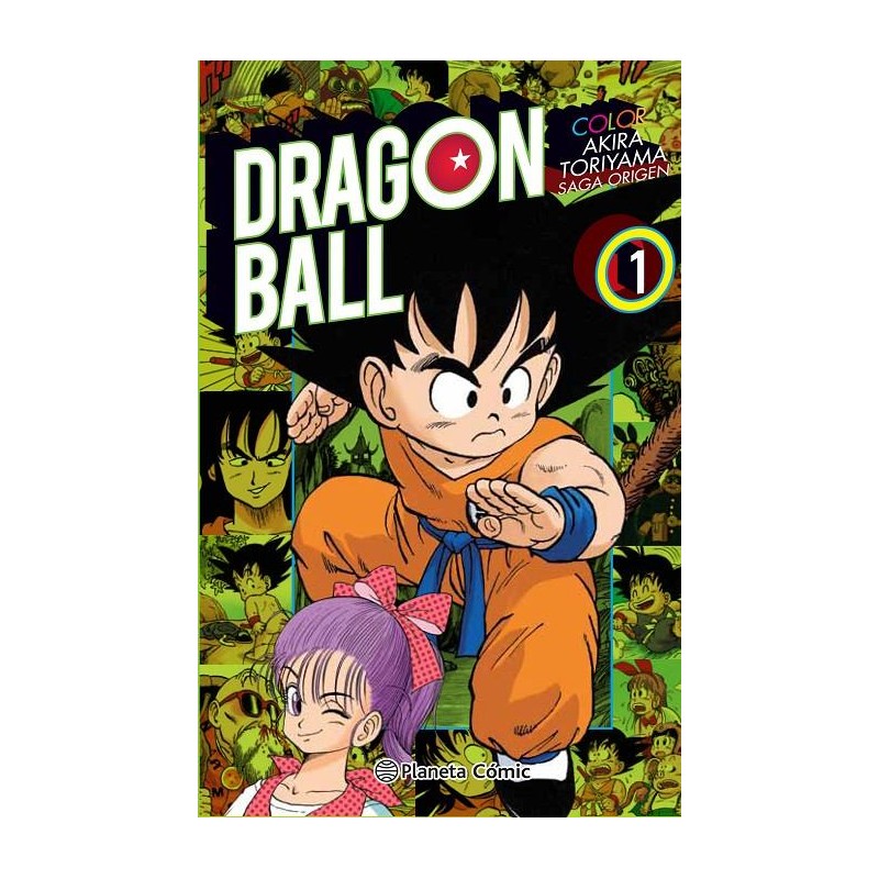 DRAGON BALL COLOR: ORIGEN Y RED RIBBON Nº01